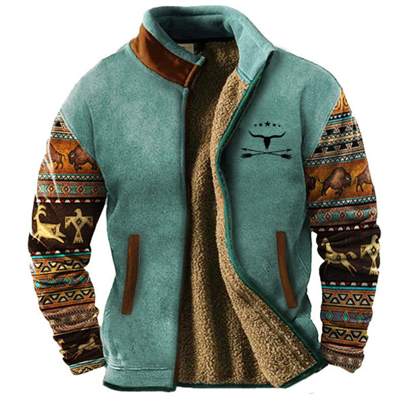 Mathéo Lässige Fleecejacke für Herren