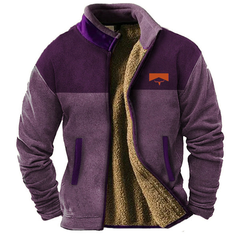 Mathéo Lässige Fleecejacke für Herren