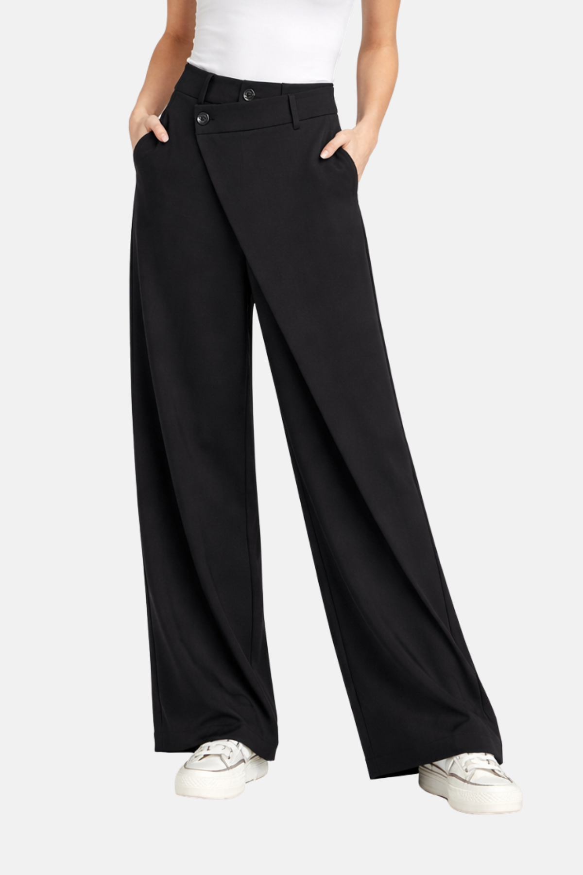 Damen Baggy-Hose – Moderne weit geschnittene Hose im Streetwear-Stil
