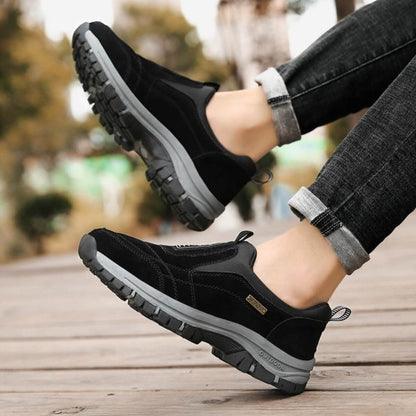 AROSA| Herren Slipper weich in Wildlederoptik