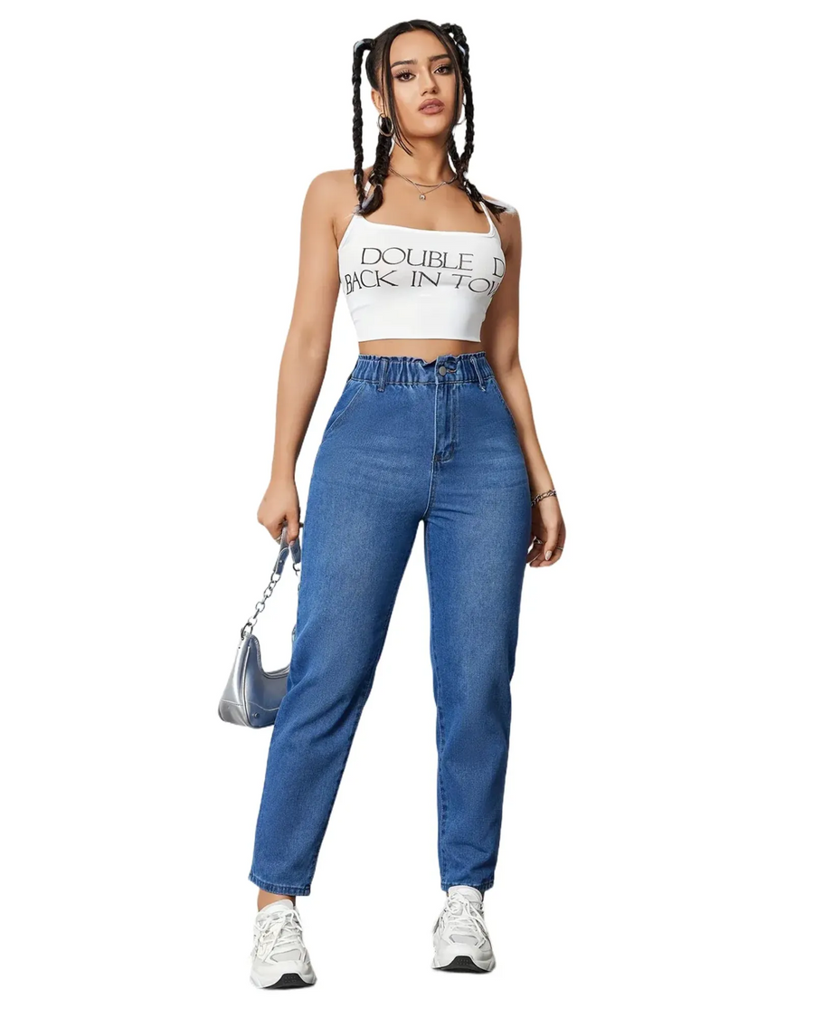 AROSA| Damen Jeans mit entspanntem Schnitt und weichem Stoff