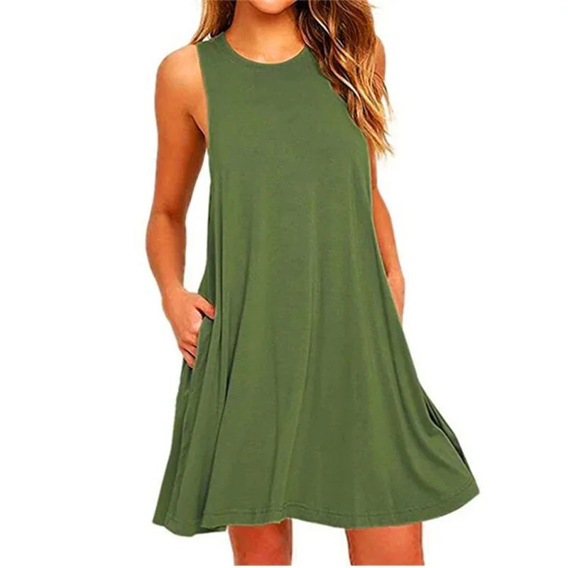 Elisha Damen Sommerkleid – Leichtes Freizeitkleid für warme Tage