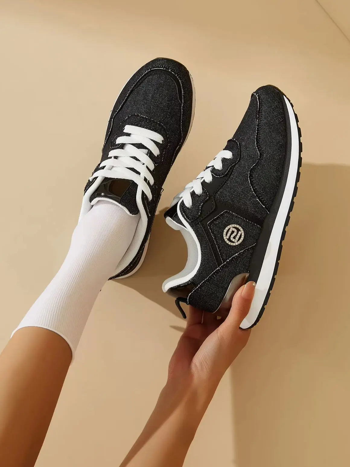 AROSA | Denim Freizeit Sneaker