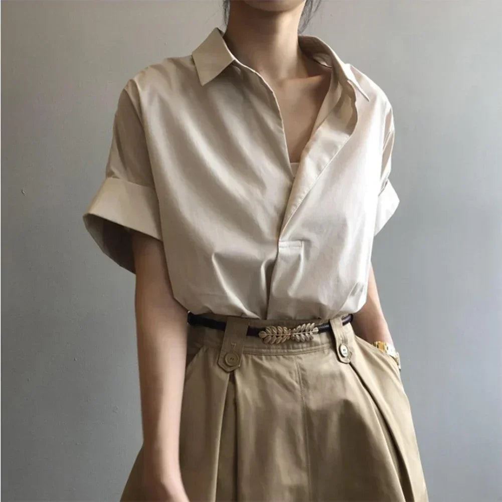 Carina | Atmungsaktive Bluse mit Fledermausärmeln