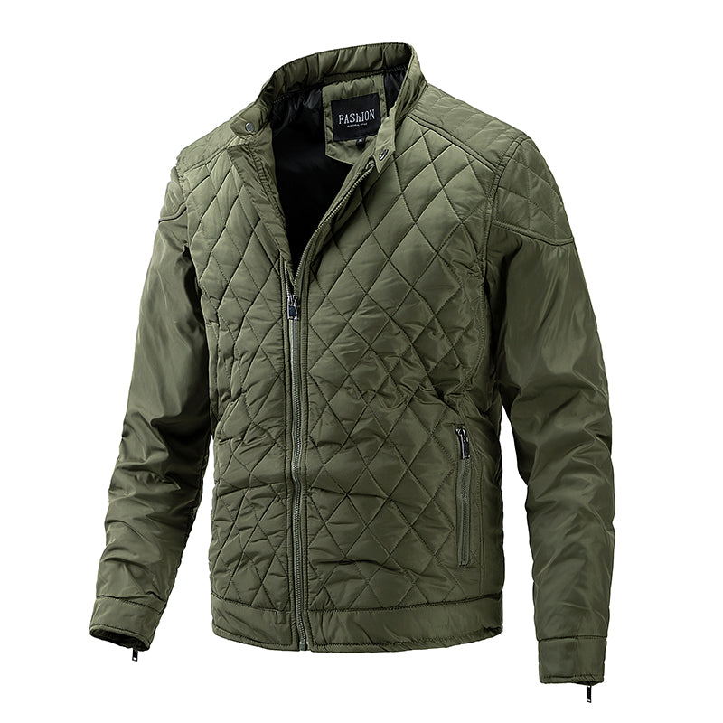 Karierte Jacke