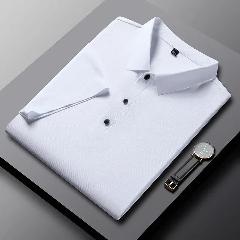 Strukturkraft Herren Polo-Shirt