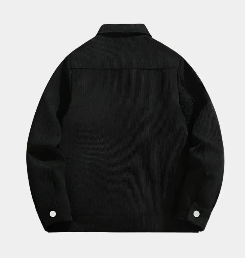Cordjacke mit Sherpa-Futter