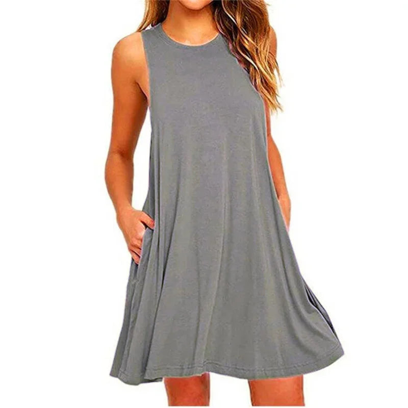 Elisha Damen Sommerkleid – Leichtes Freizeitkleid für warme Tage