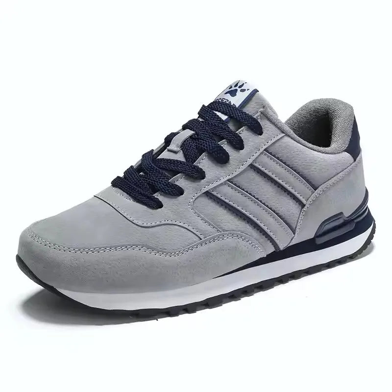 TIMO - Leder Herren Freizeitschuhe Casual, Atmungsaktiv