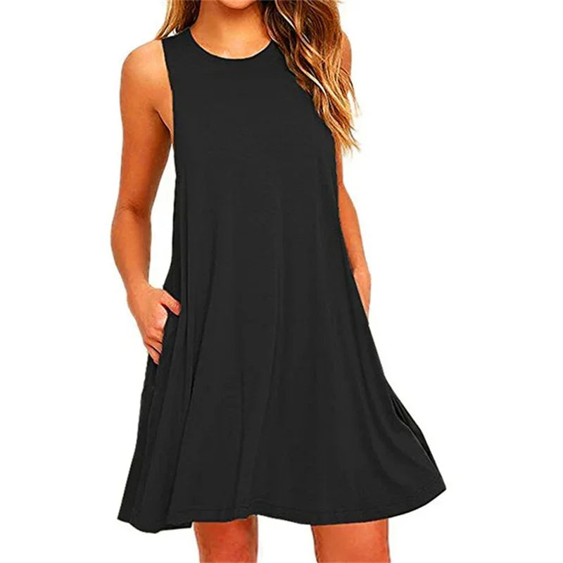 Elisha Damen Sommerkleid – Leichtes Freizeitkleid für warme Tage