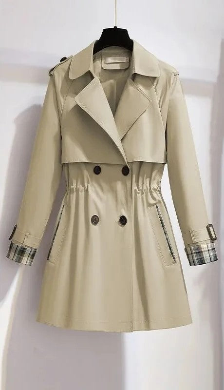 Adelais | Kurzer Trenchcoat Beliebtes Design