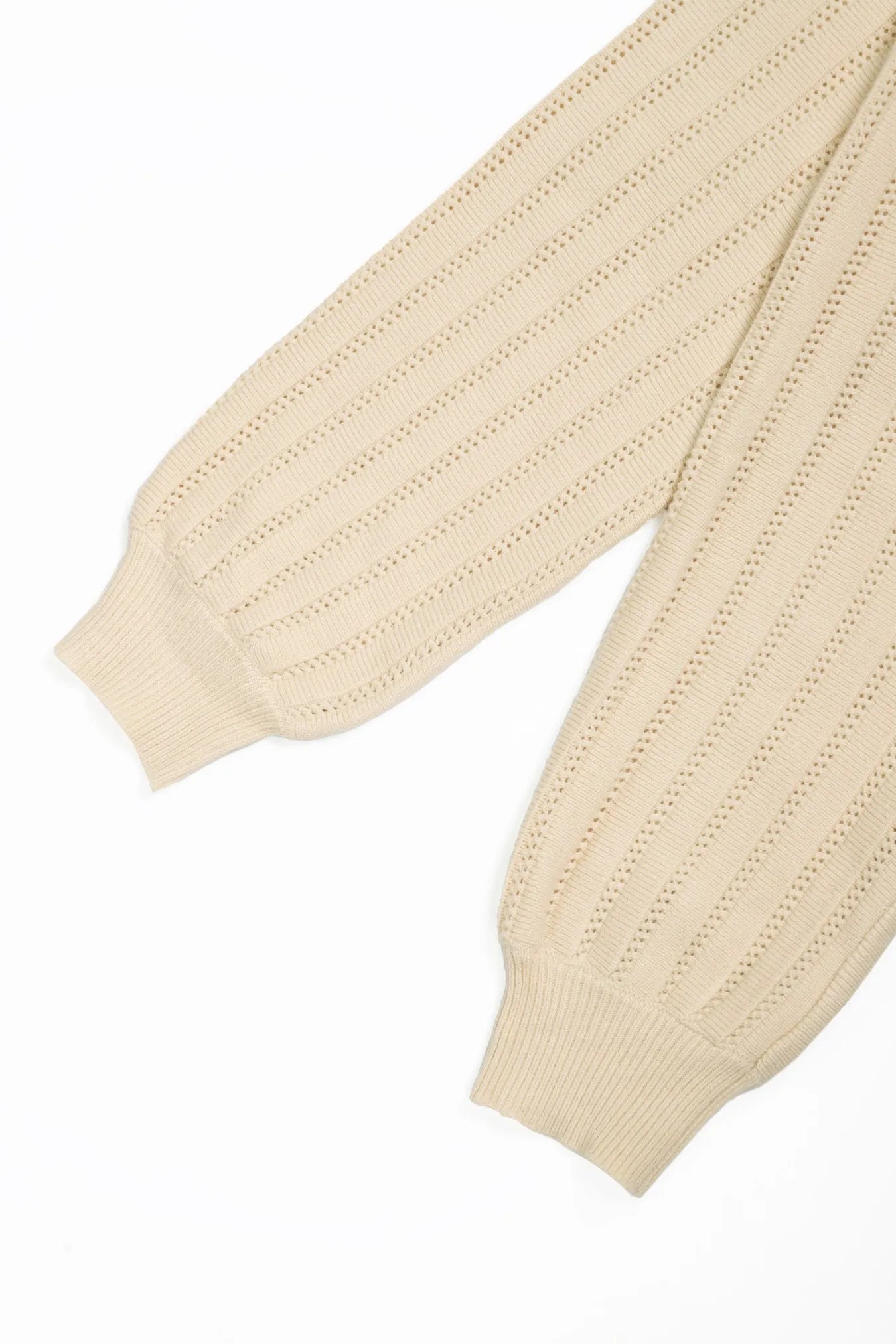 AROSA | Locker sitzender offener Strickcardigan mit langen Ärmeln