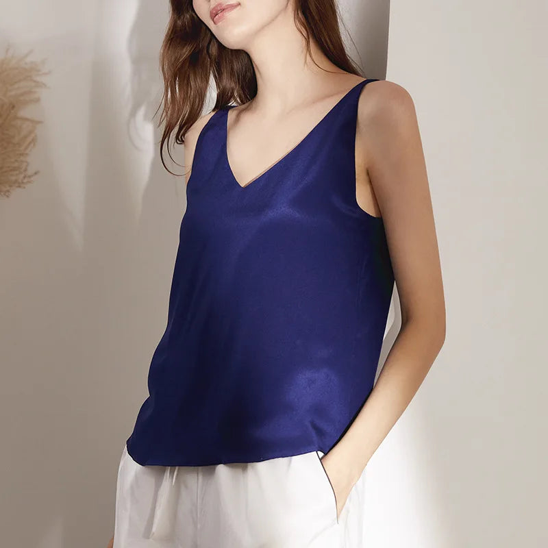 AROSA | 19MM Maulbeerseide Camisole – Damen Seiden Tanktop