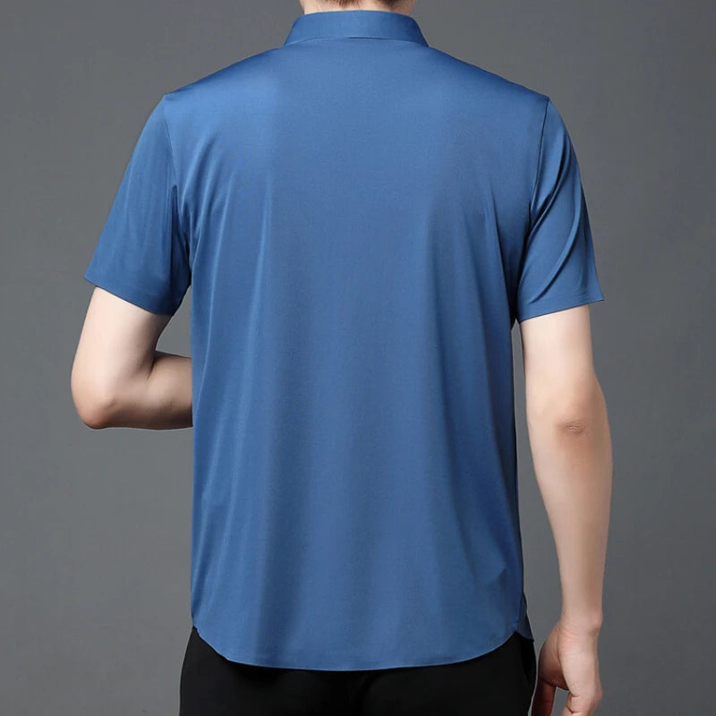 Bruno | Stretch Shirt mit kurzem Arm