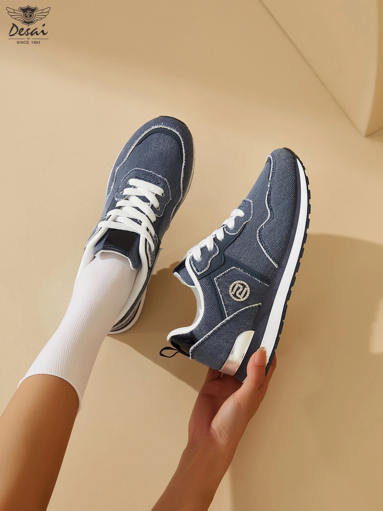 AROSA | Denim Freizeit Sneaker