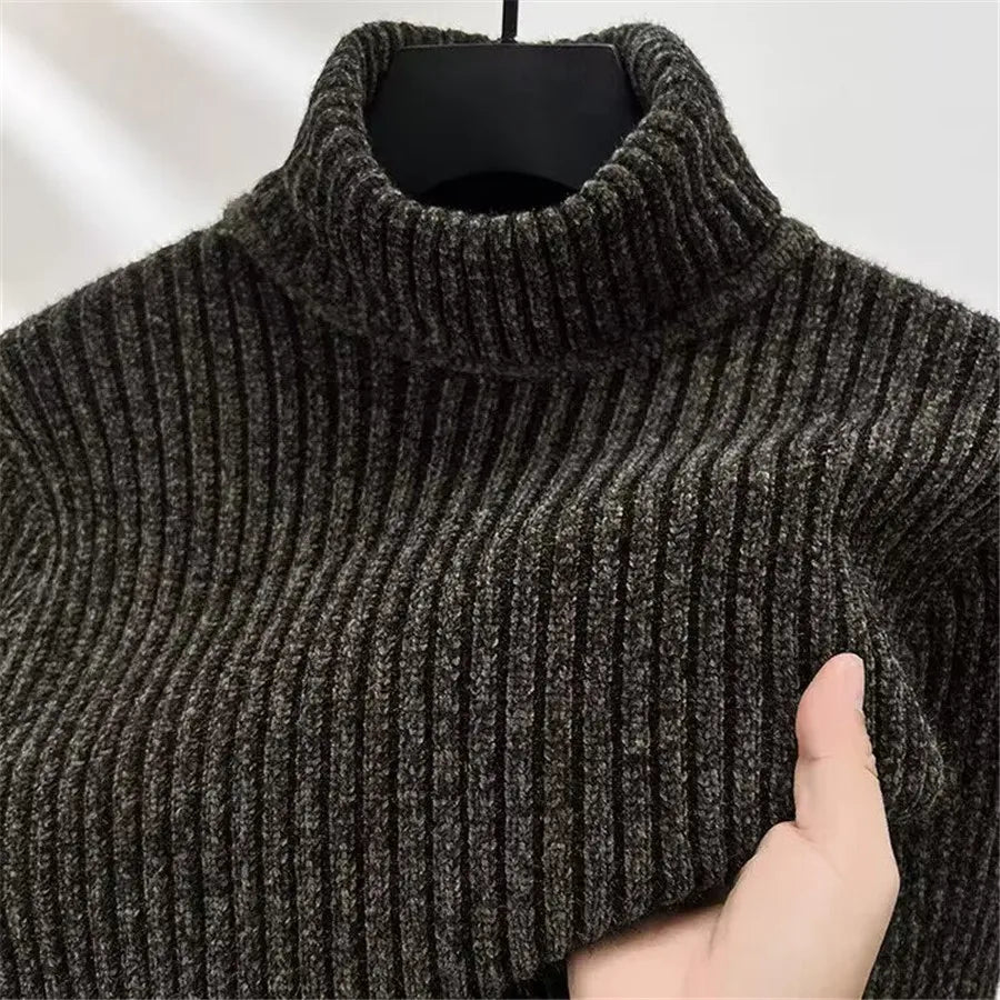 Adiel | Herrenpullover mit hohem Kragen