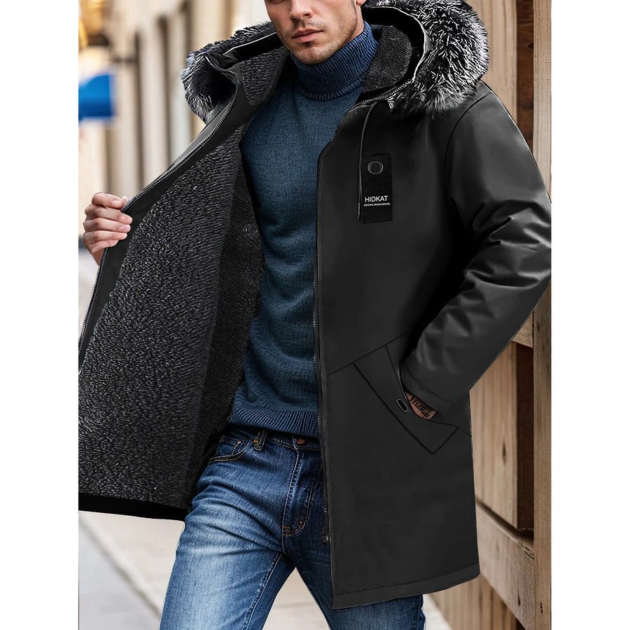 Ayden | Kapuzenjacke aus Baumwollfüllung