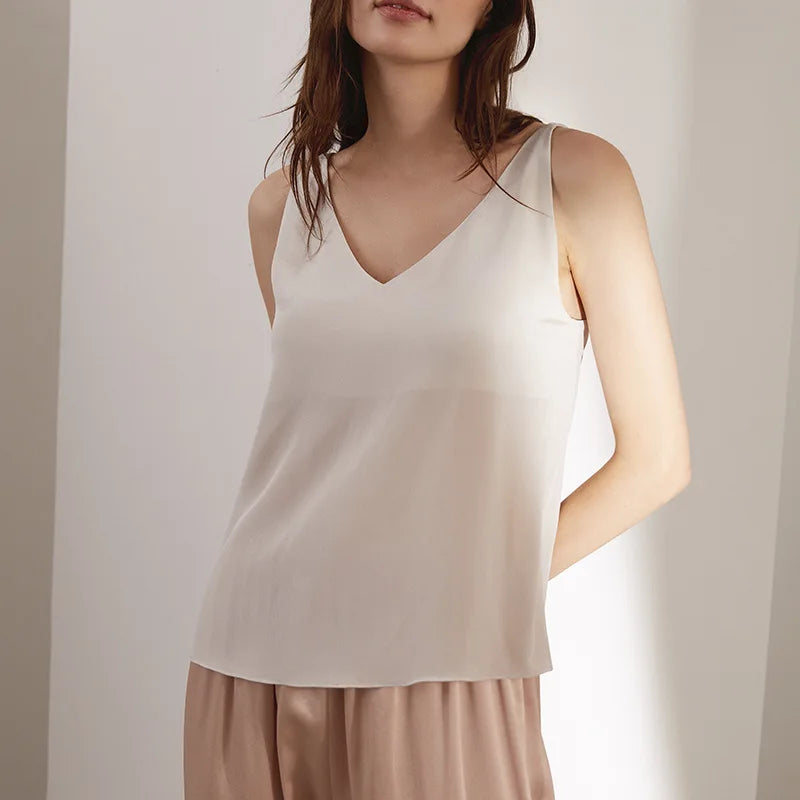 AROSA | 19MM Maulbeerseide Camisole – Damen Seiden Tanktop