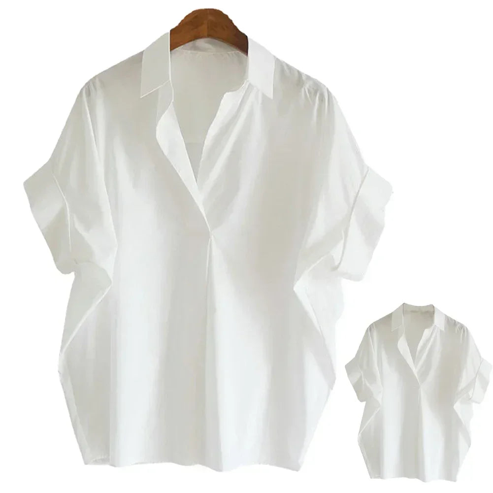 Carina | Atmungsaktive Bluse mit Fledermausärmeln