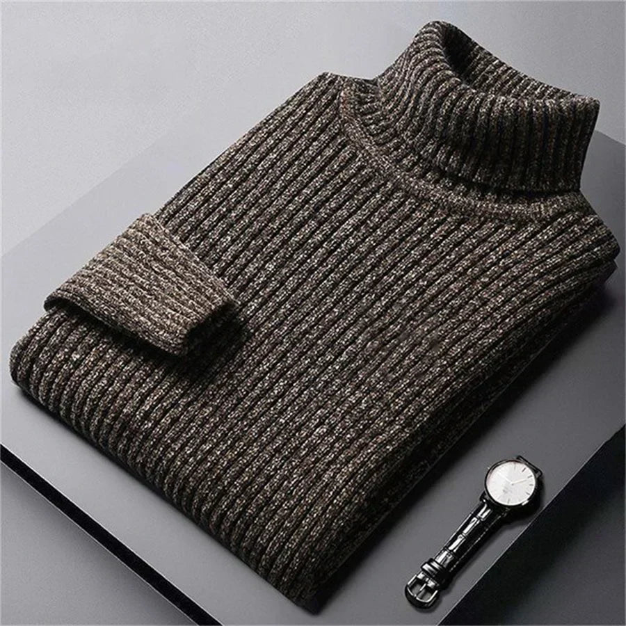 Adiel | Herrenpullover mit hohem Kragen