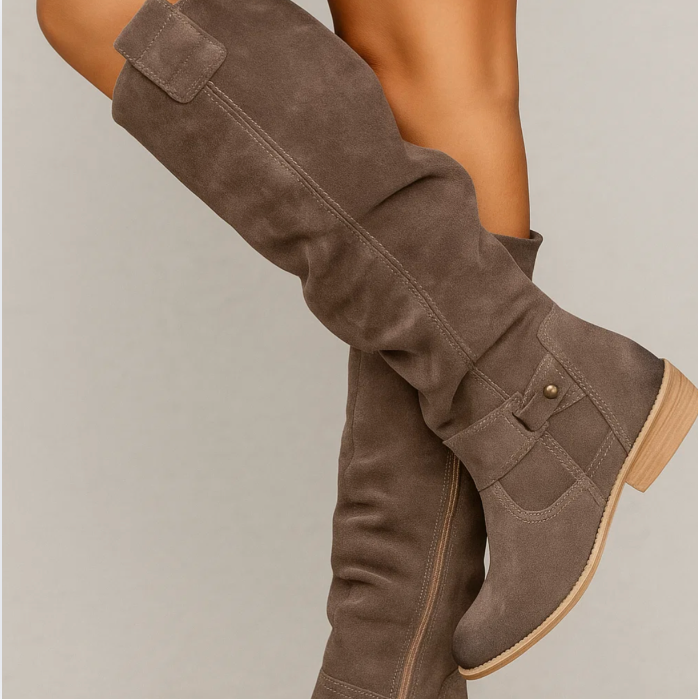 Dani Elegante Wildlederstiefel