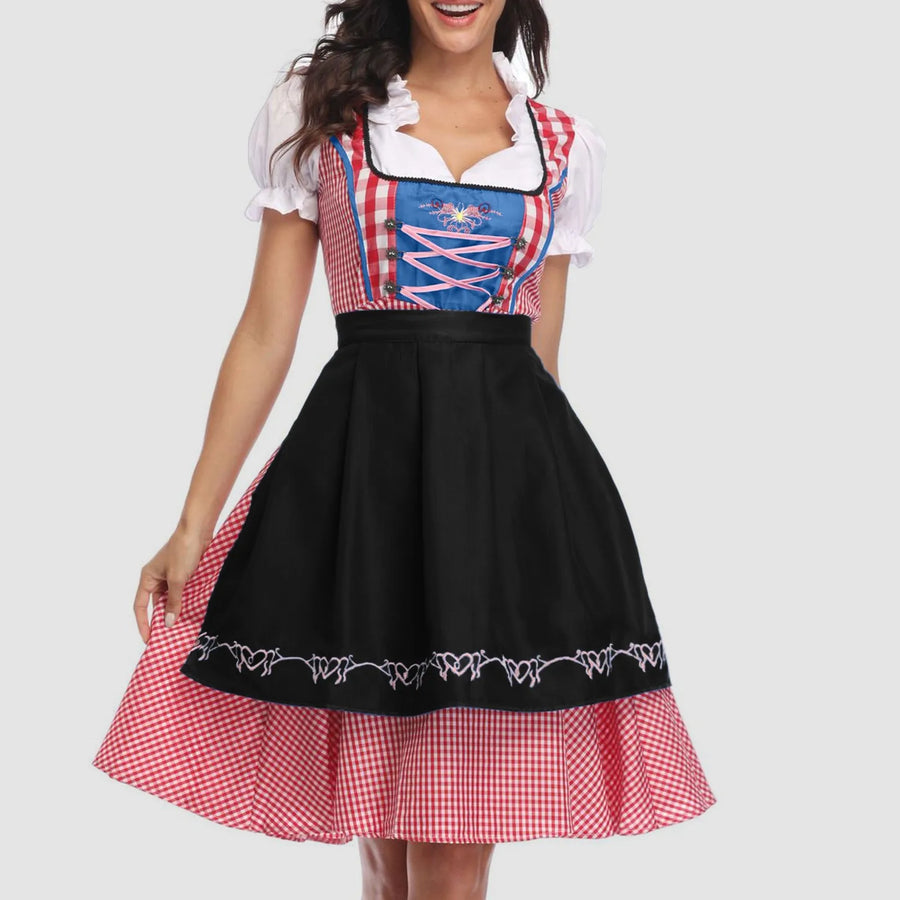 Mirelda | Deutsches Oktoberfest Maid Dirndl Kleid