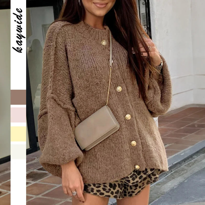 AROSA | Button-Down Hemd Langarm Pullover