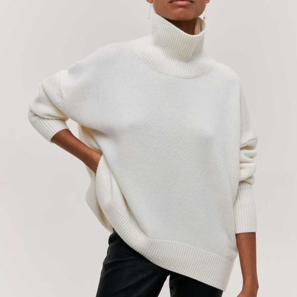 Avery - Pullover mit Stehkragen