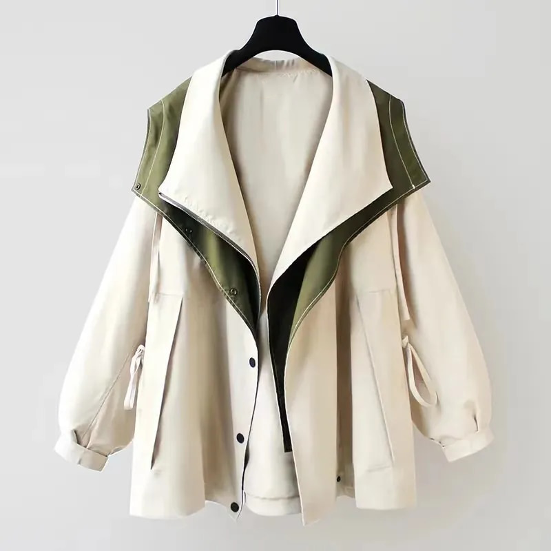 Stylischer Wasserabweisender Trenchcoat