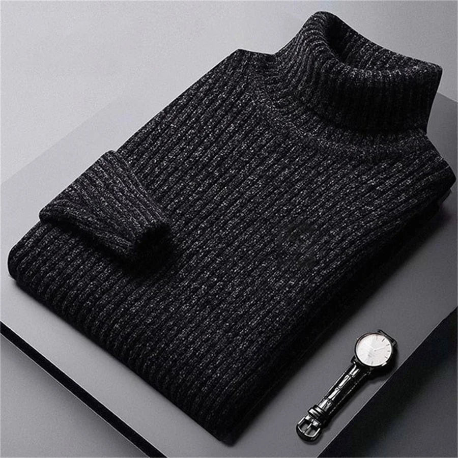 Adiel | Herrenpullover mit hohem Kragen