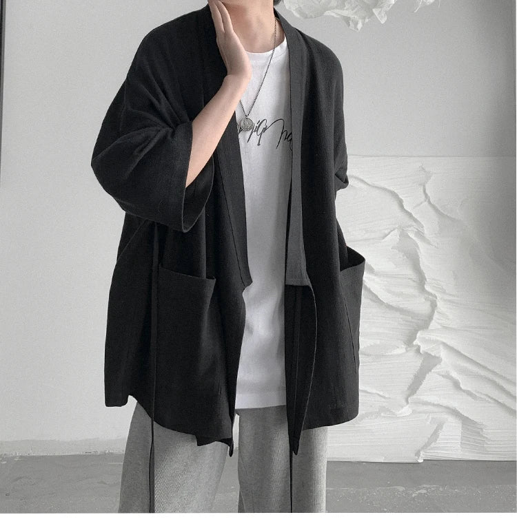 Leon | Cardigan im Kimono Stil