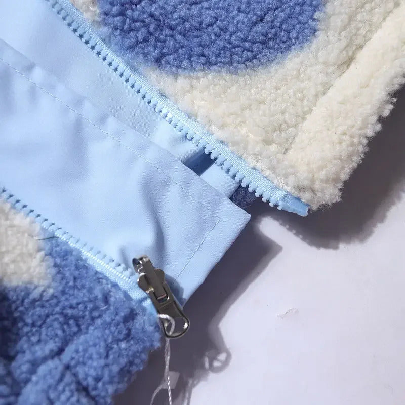 Daria Wendbare Jacke mit Herzchen