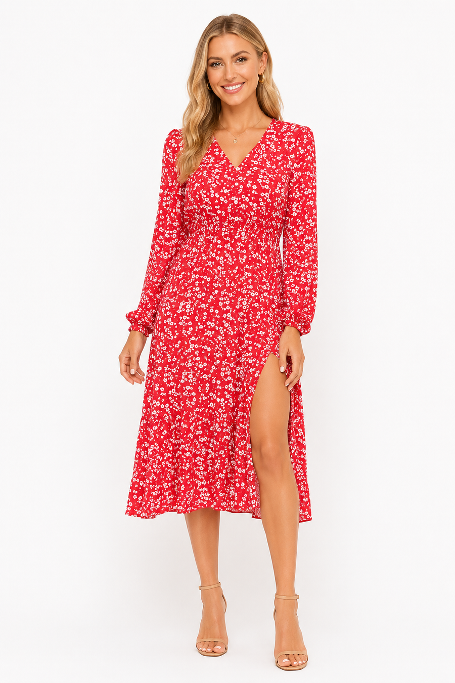 Sommerrot Florakleid