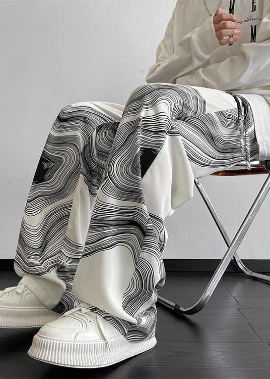 Leo | Übergroße Druck Baumwollhose