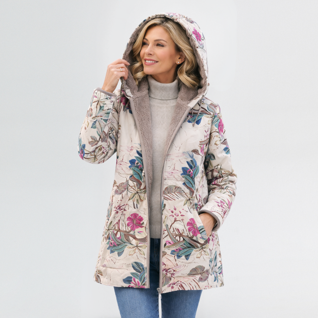 Brielle | Vintage Florale Jacke