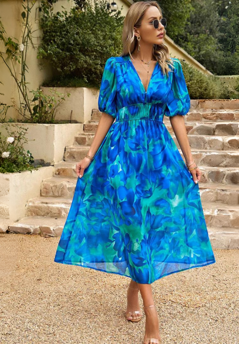 Flore Elegantes Blumenkleid