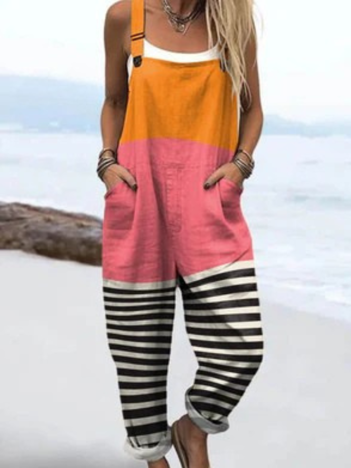 Quinn - Vintage Lässiger Jumpsuit