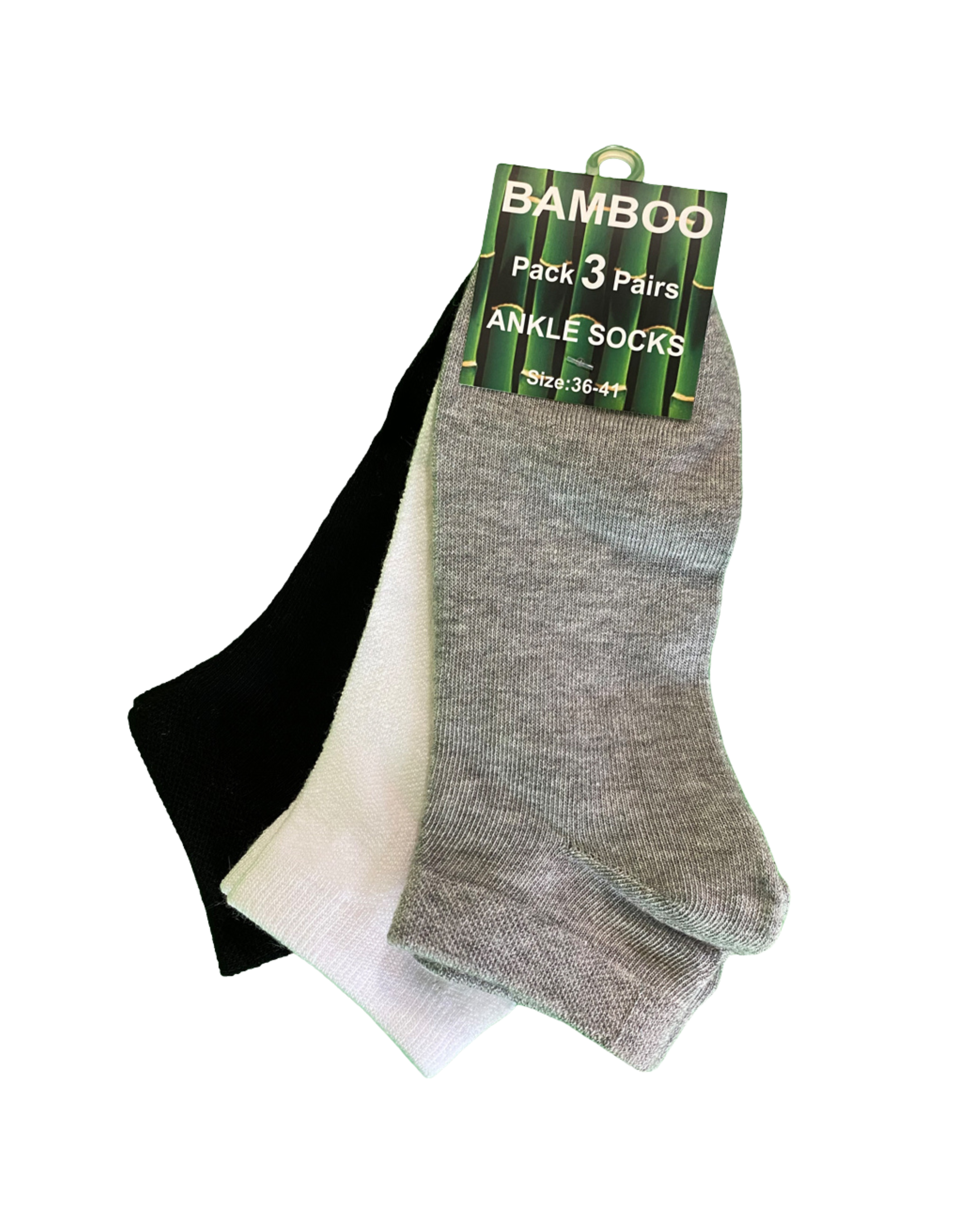 AROSA | Bambus Ankle Socken 3er-Pack Mix