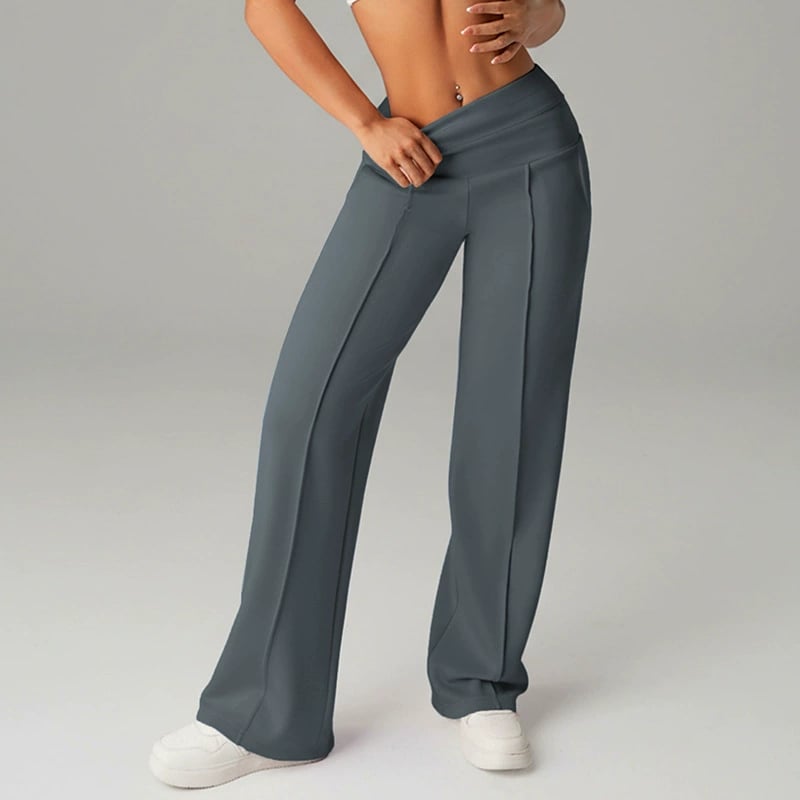 Freya | Damen-Hose in einfarbigem Design