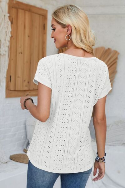 Sommerstruktur Kurzarmshirt