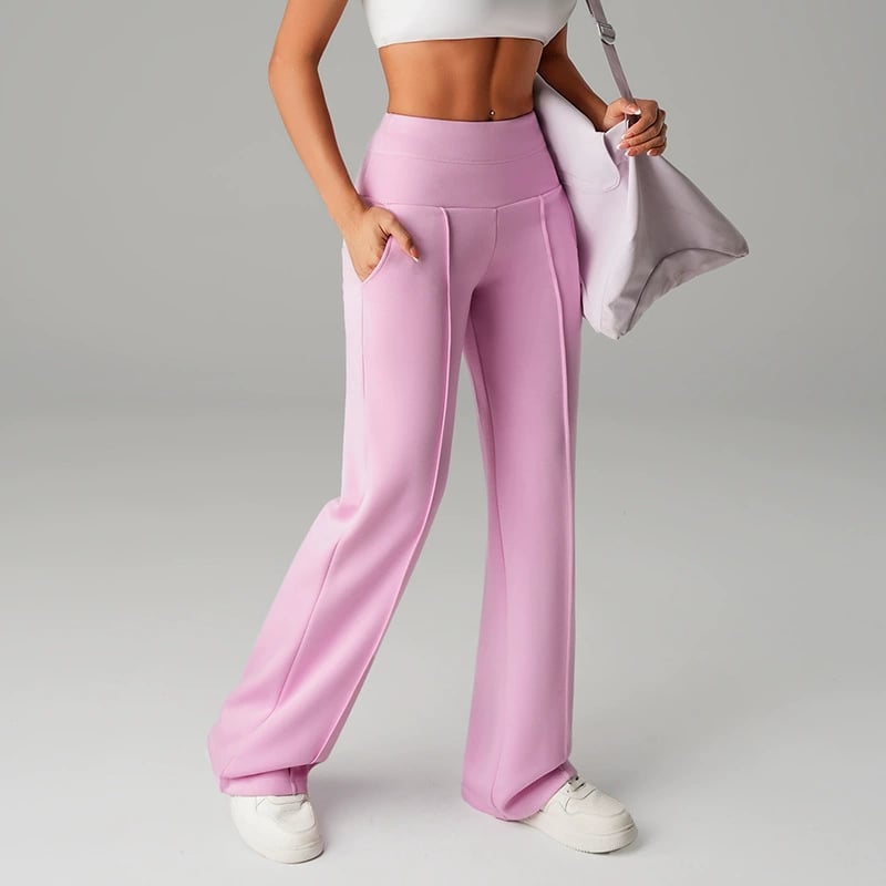 Freya | Damen-Hose in einfarbigem Design