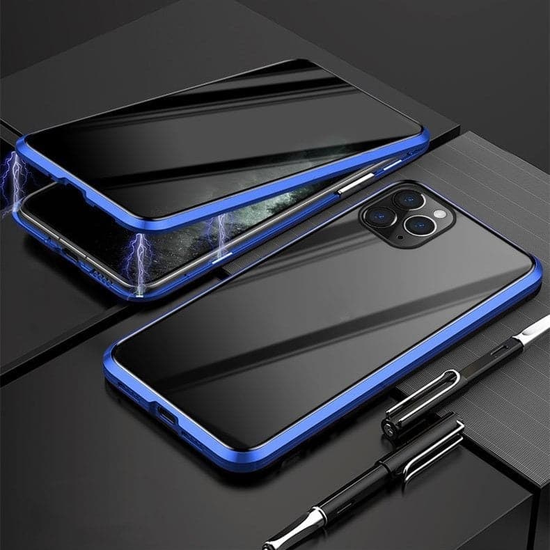 Magnetische iPhone-Hülle mit Sichtschutz