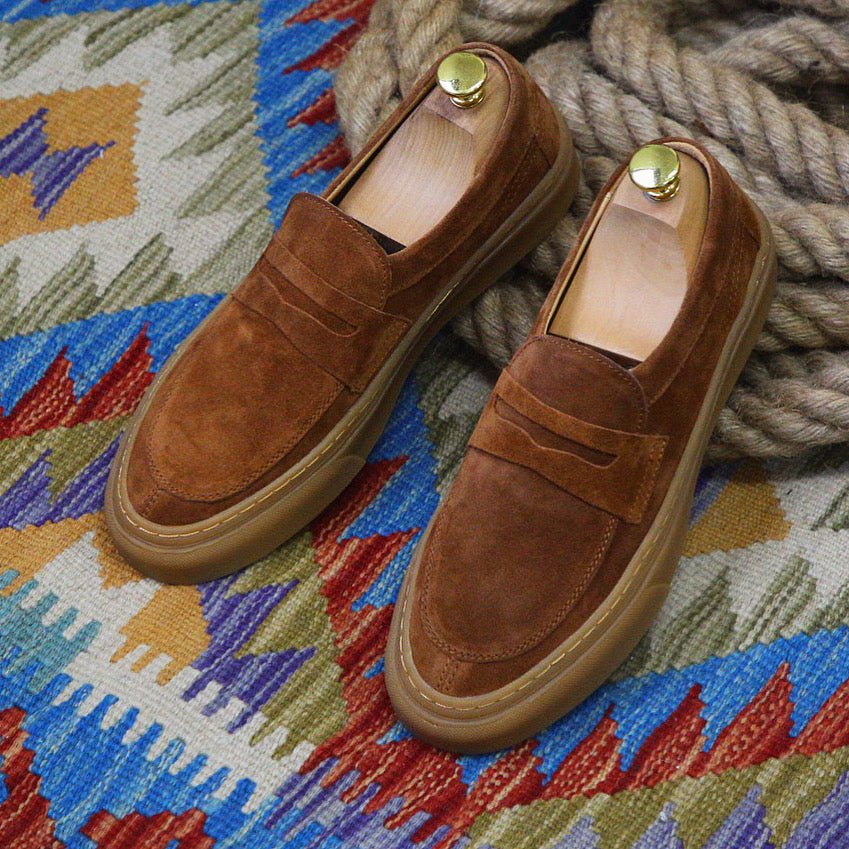 Mallorca Wildleder Slipper