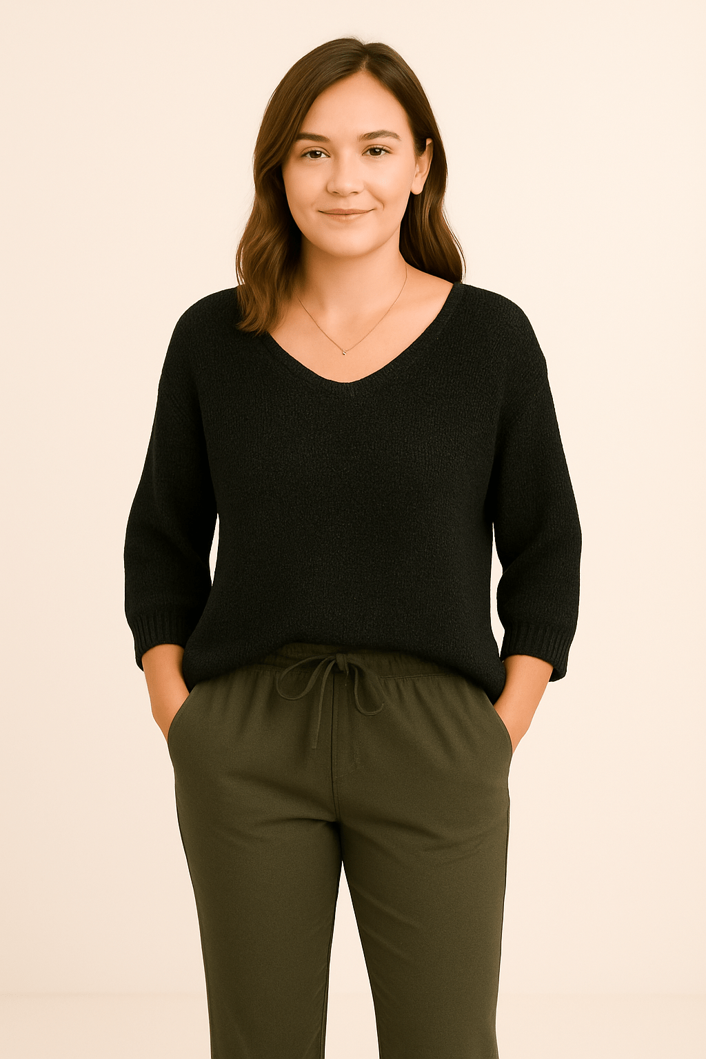 AROSA | Damen Pullover mit Rundhalsausschnitt