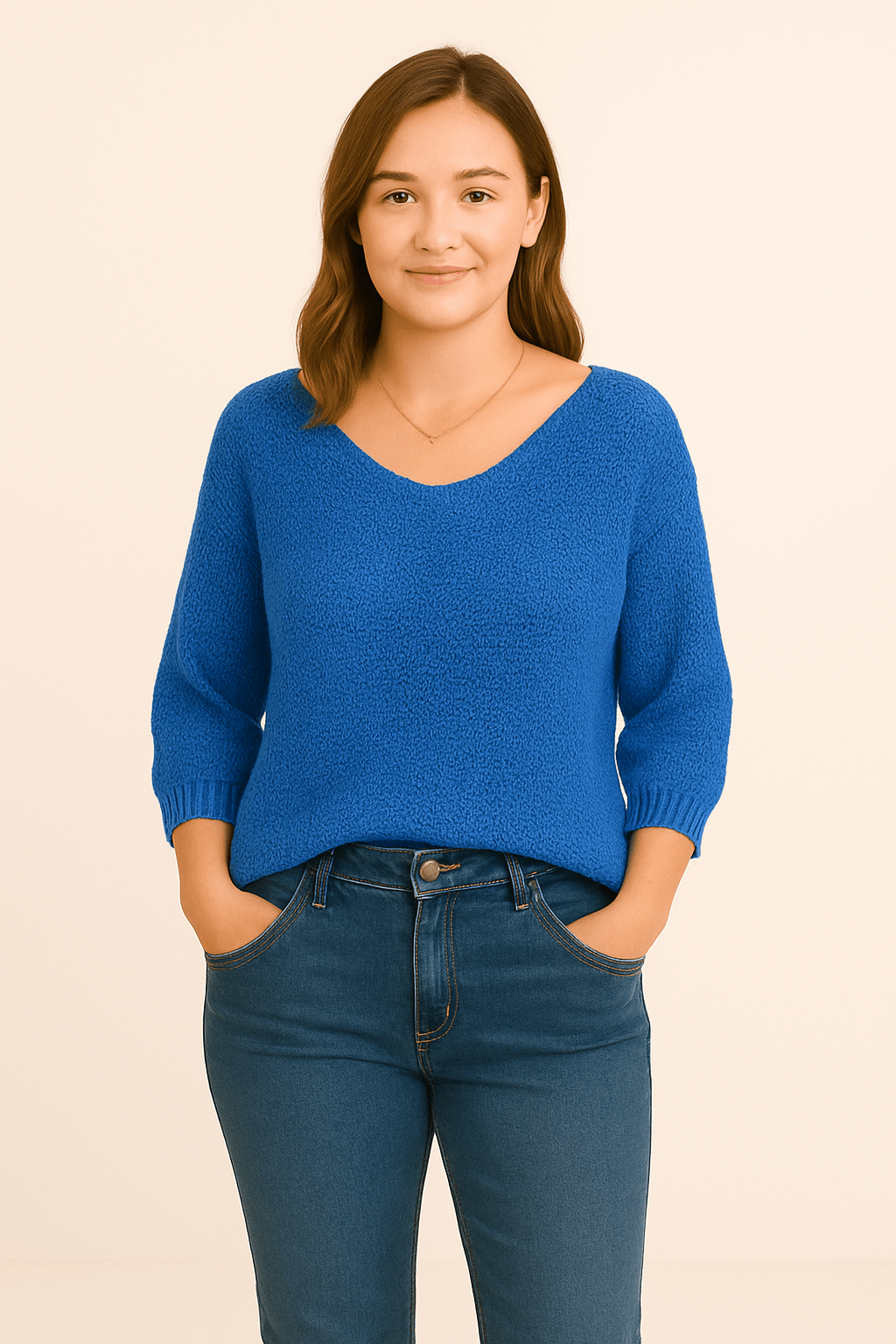 AROSA | Damen Pullover mit Rundhalsausschnitt