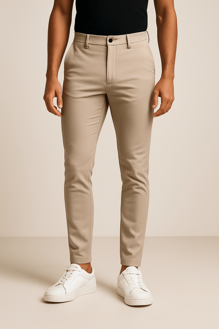 AROSA | Herren Hose John Slim Fit mit klarer Linie für Alltag und Büro