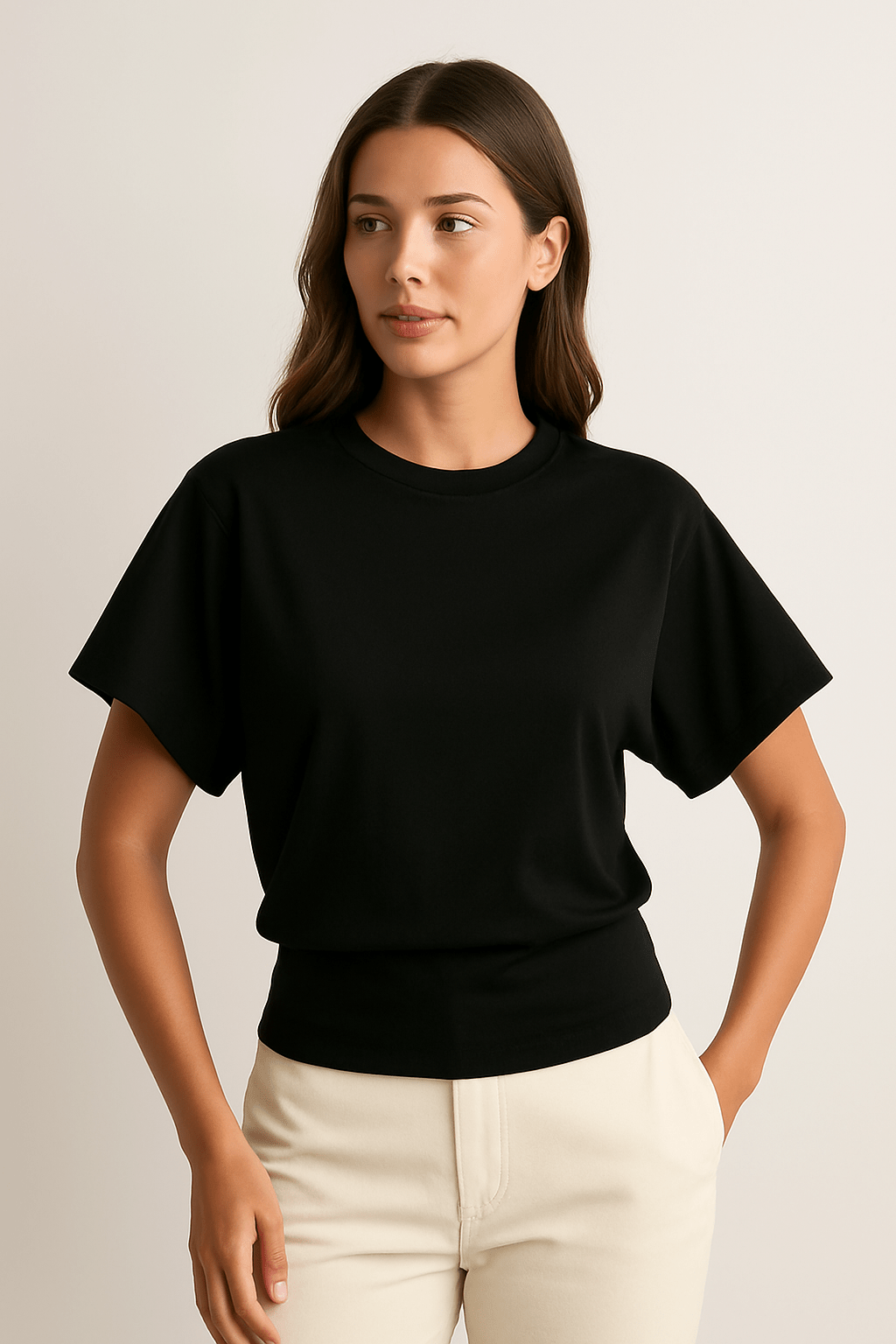 AROSA| Damen T-Shirt weit geschnitten und luftig für Sommer & Freizeit