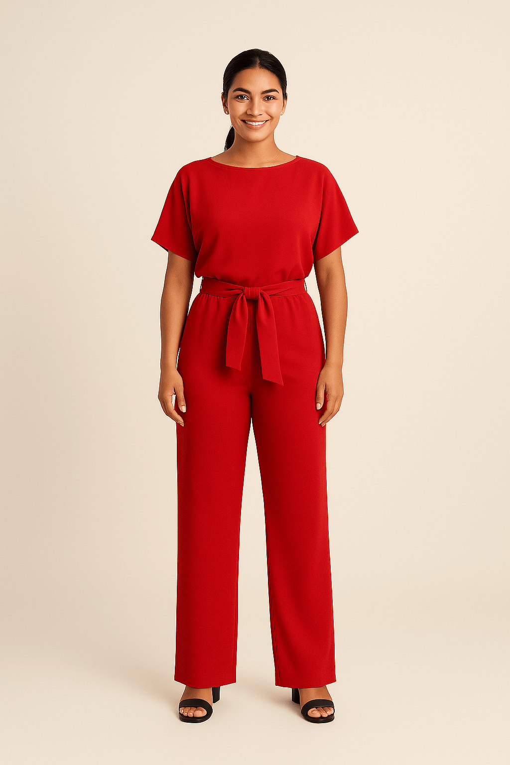 AROSA | Damen Jumpsuit luftig-leicht mit weichem Stoff und tailliertem Schnitt