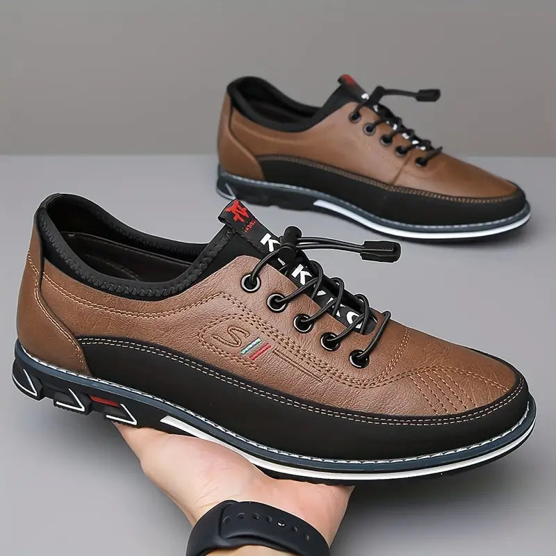 Mario Herren-Freizeitsneaker aus Leder