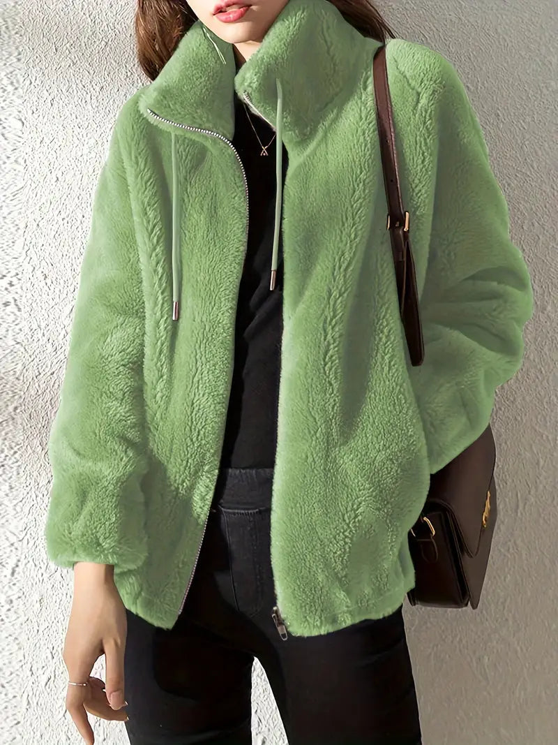 Maliza Stilvolle Fleece Jacke